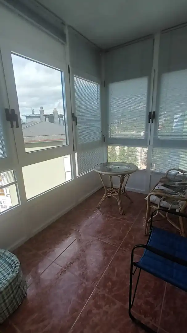 Terrasse von Wohnung zur Miete in Lugo mit Heizung, Möbliert und Ofen