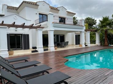 Xalet amb piscina de lloguer a Milla de Oro