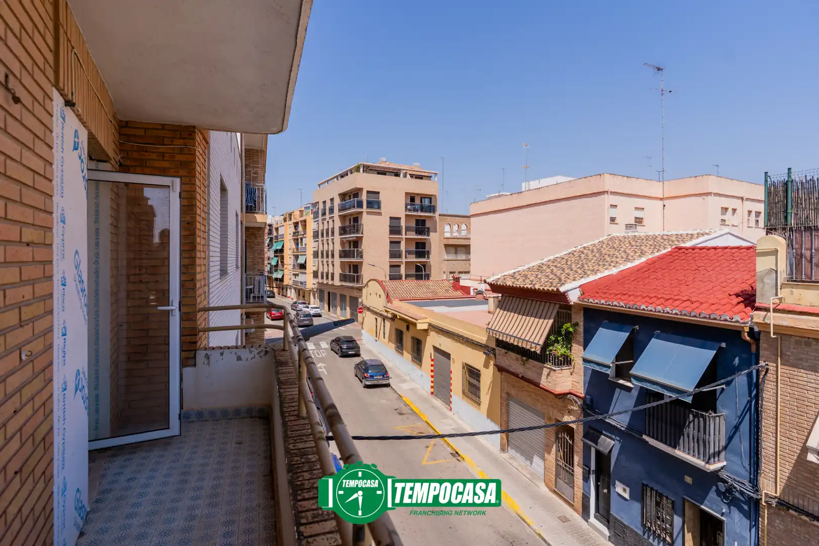 Vista exterior de Casa adosada en venta en Burjassot con Aire acondicionado, Terraza y Balcón