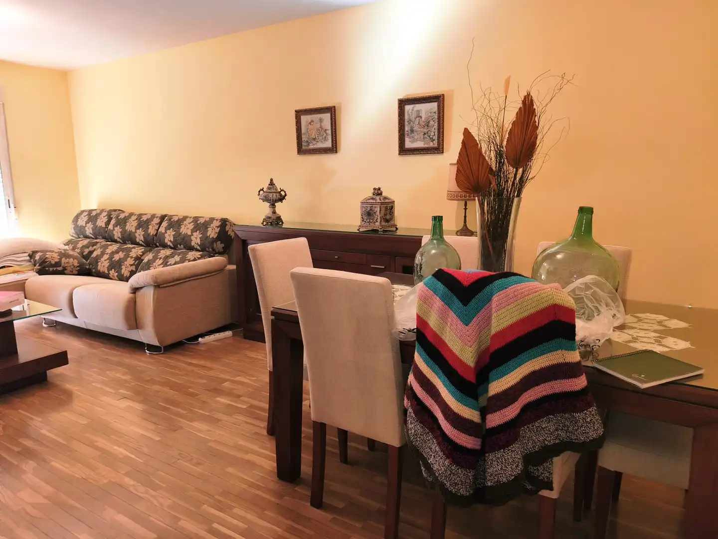 Comedor de Casa adosada en venta en Ciudad Real con Aire acondicionado, Calefacción y Jardín privado