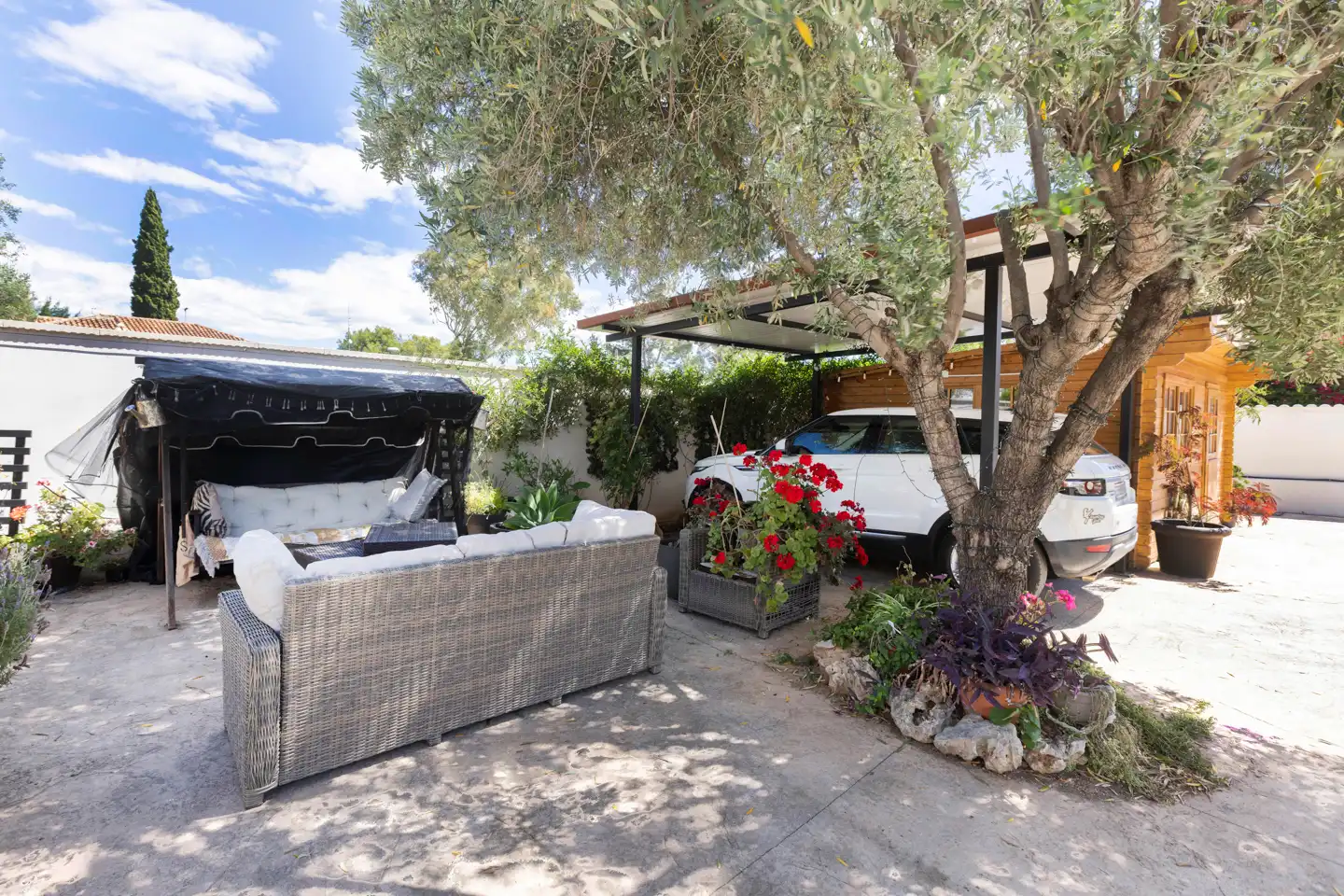 Terraza de Casa adosada en venta en L'Eliana con Aire acondicionado y Jardín privado
