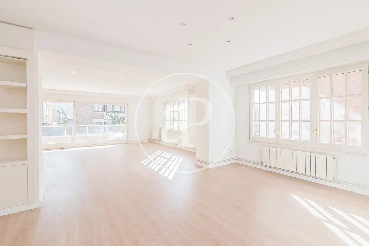 Sala de estar de Piso de alquiler en Barcelona con Aire acondicionado, Calefacción y Terraza
