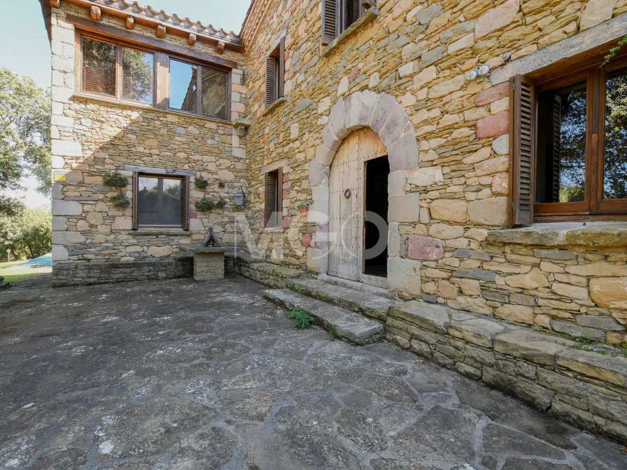 Außenansicht von Country house zum Verkauf in Sant Julià de Vilatorta mit Heizung, Privatgarten und Terrasse