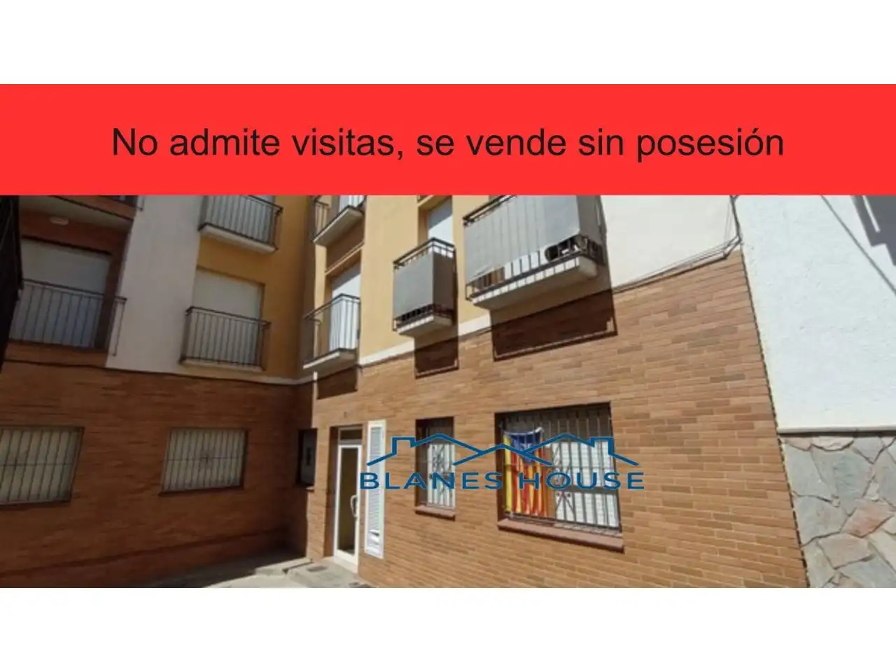 Vista exterior de Piso en venta en Blanes