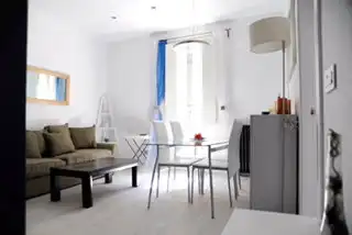 Wohnzimmer von Wohnung zur Miete in  Zaragoza Capital mit Heizung, Terrasse und Möbliert