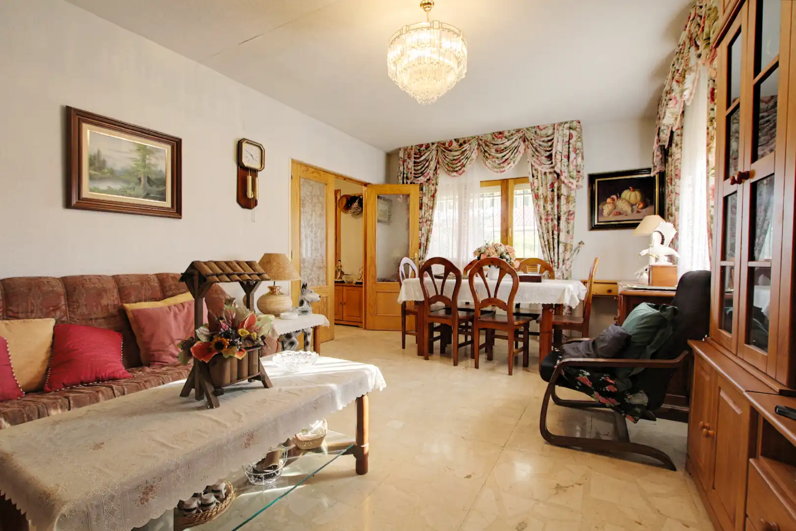 Sala de estar de Casa o chalet en venta en Colmenar del Arroyo con Calefacción, Jardín privado y Terraza
