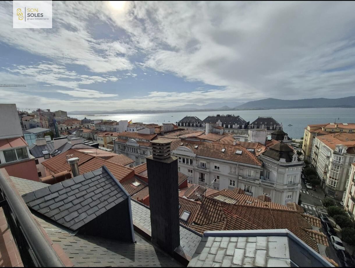 Vista exterior de Pis de lloguer en Santander amb Calefacció i Parquet