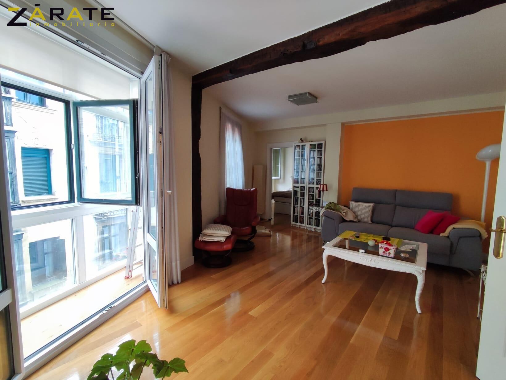 Sala de estar de Piso de alquiler en Bilbao 