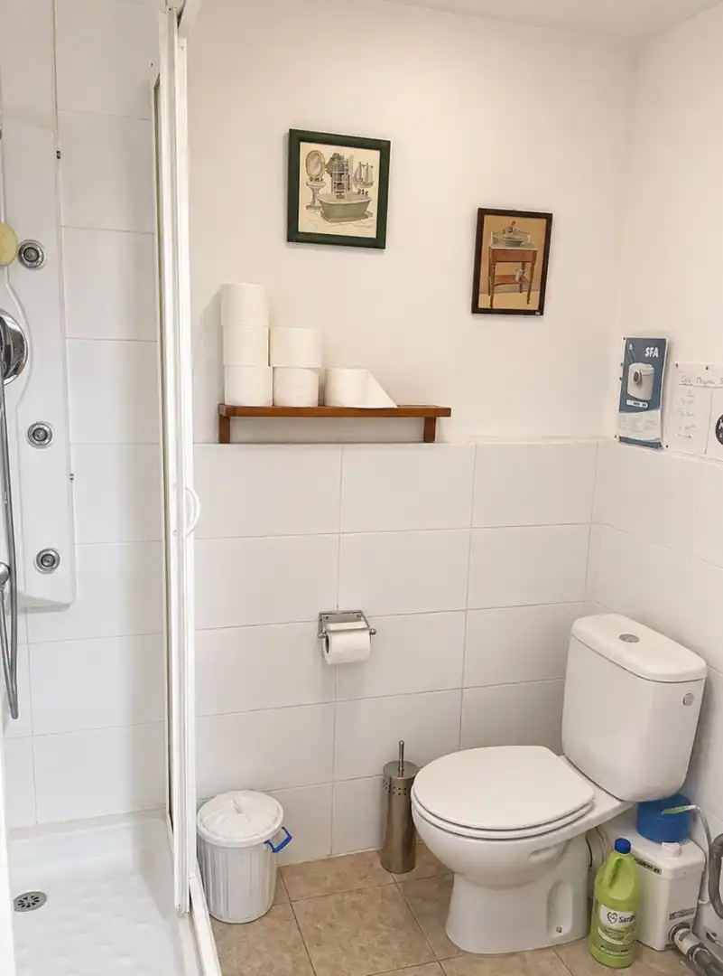 Baño de Casa adosada en venta en Cabrils con Aire acondicionado, Terraza y Piscina
