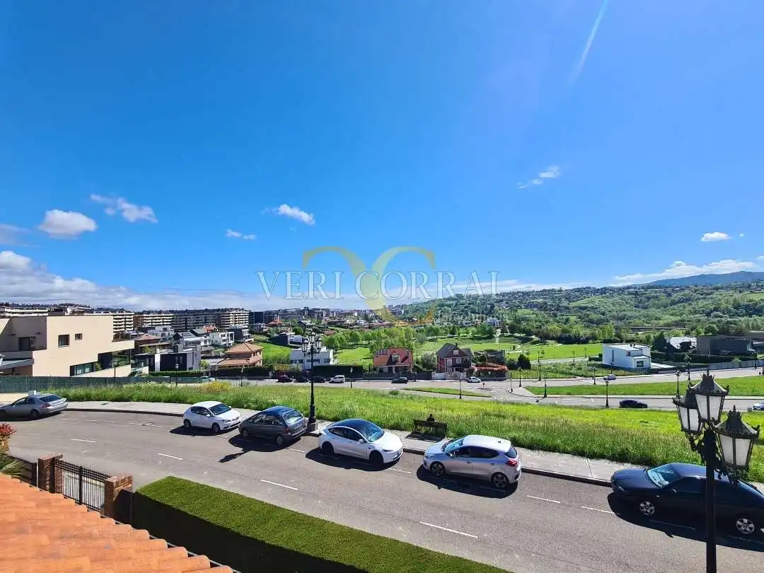 Vista exterior de Casa o chalet en venta en Oviedo  con Calefacción, Jardín privado y Terraza