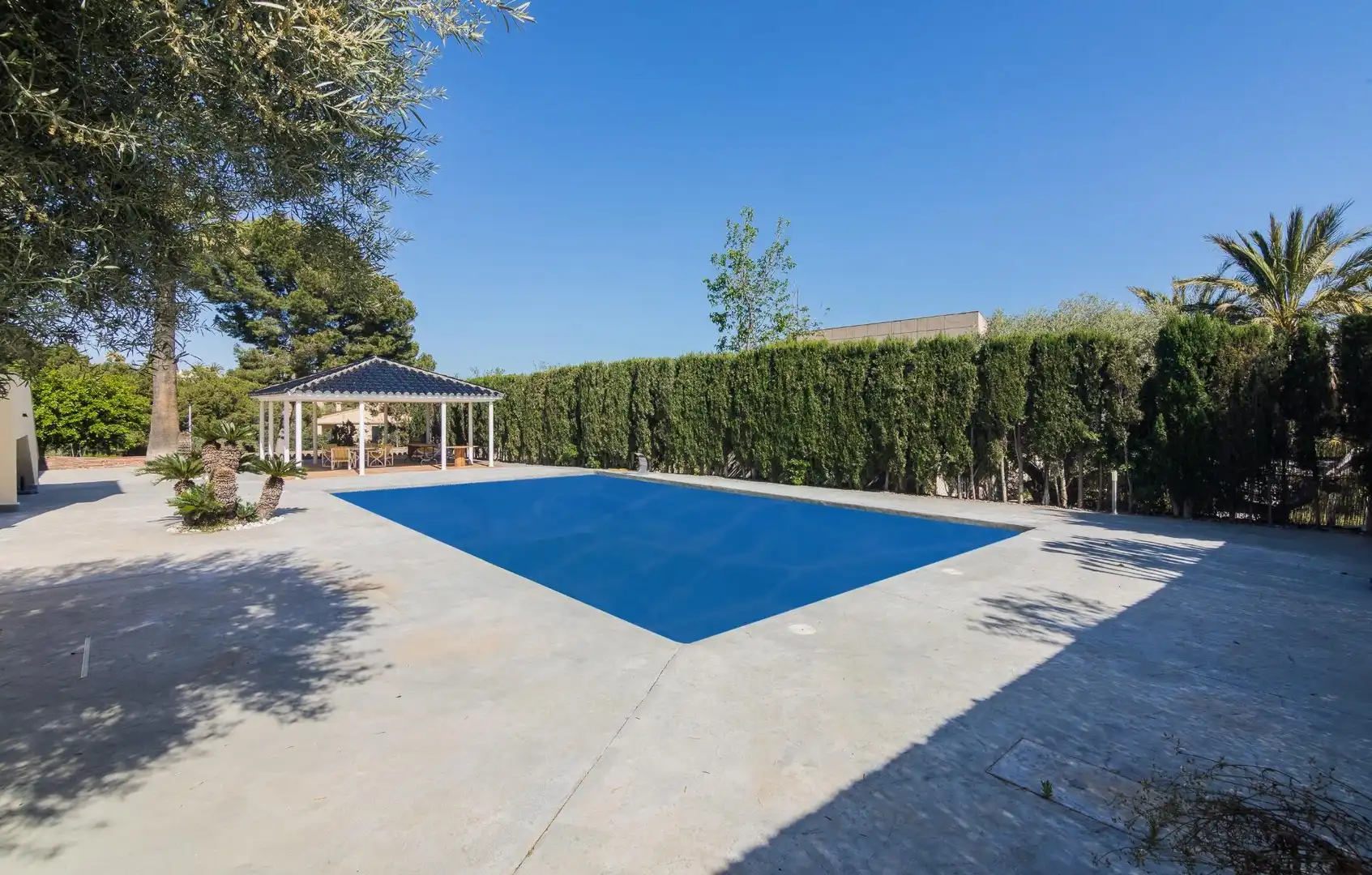 Piscina de Casa o chalet en venta en Elche / Elx con Aire acondicionado, Jardín privado y Terraza