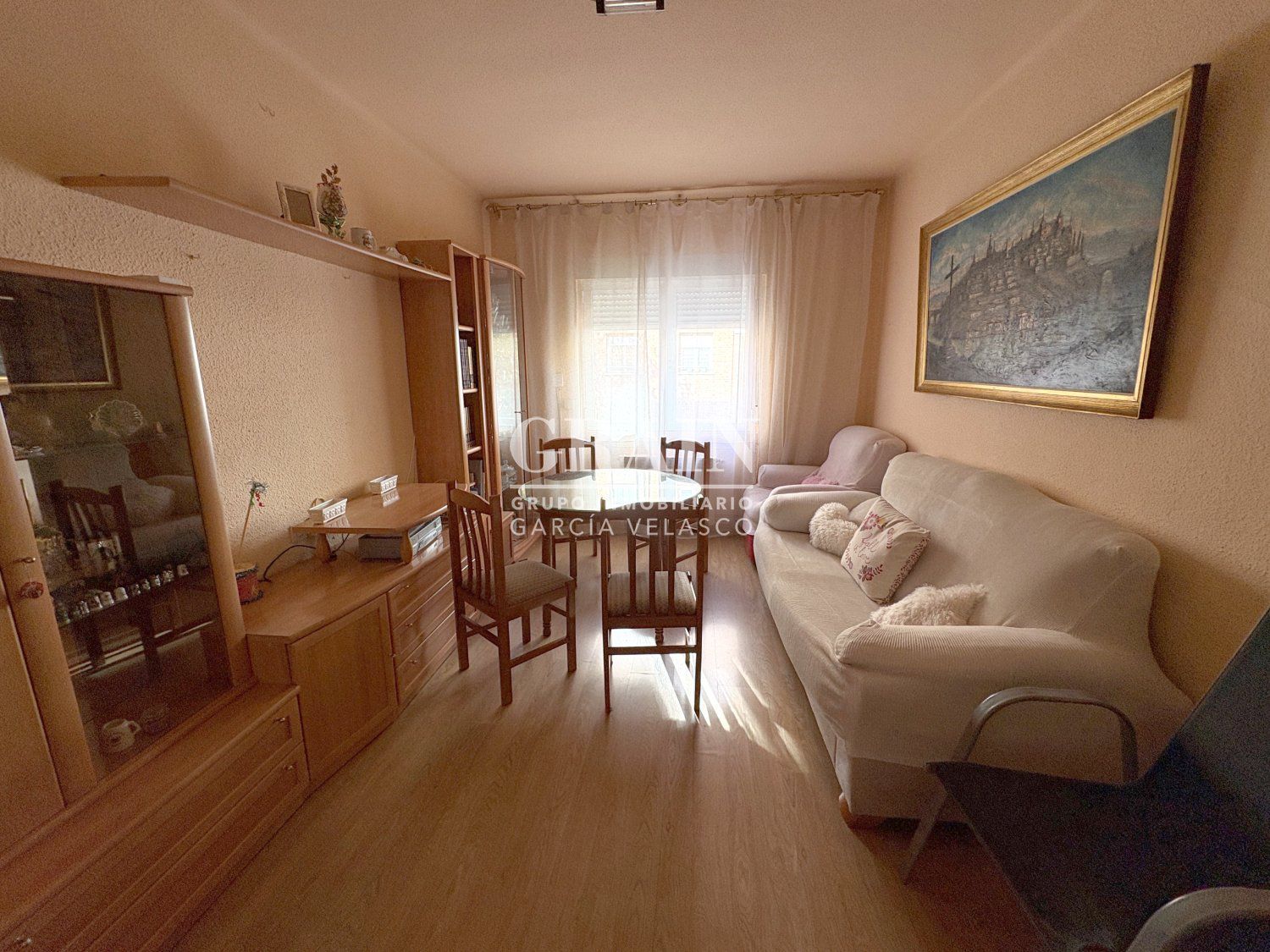 Sala de estar de Piso en venta en  Albacete Capital con Calefacción y Balcón