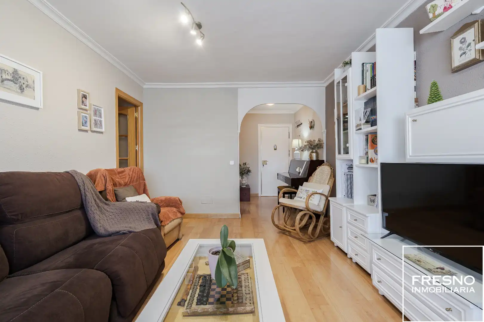 Wohnzimmer von Wohnung zum Verkauf in Algete mit Heizung, Parkett und Terrasse