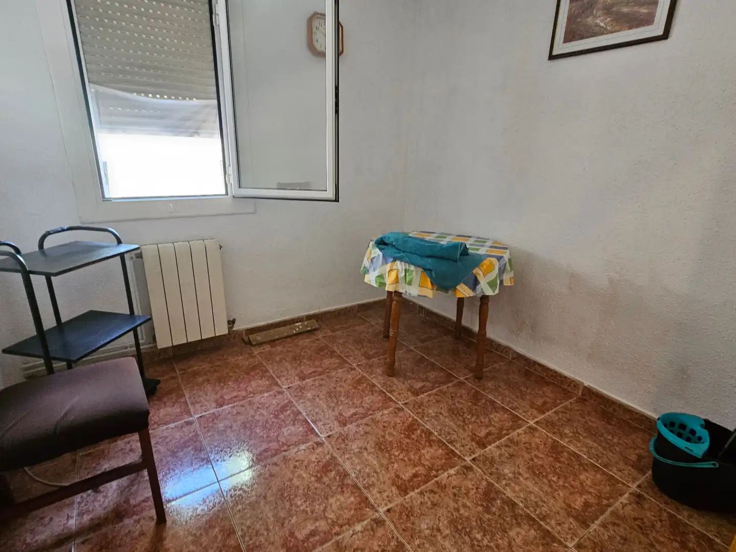 Kitchen of Flat for sale in Sabadell  with Heating, Oven and Balcony