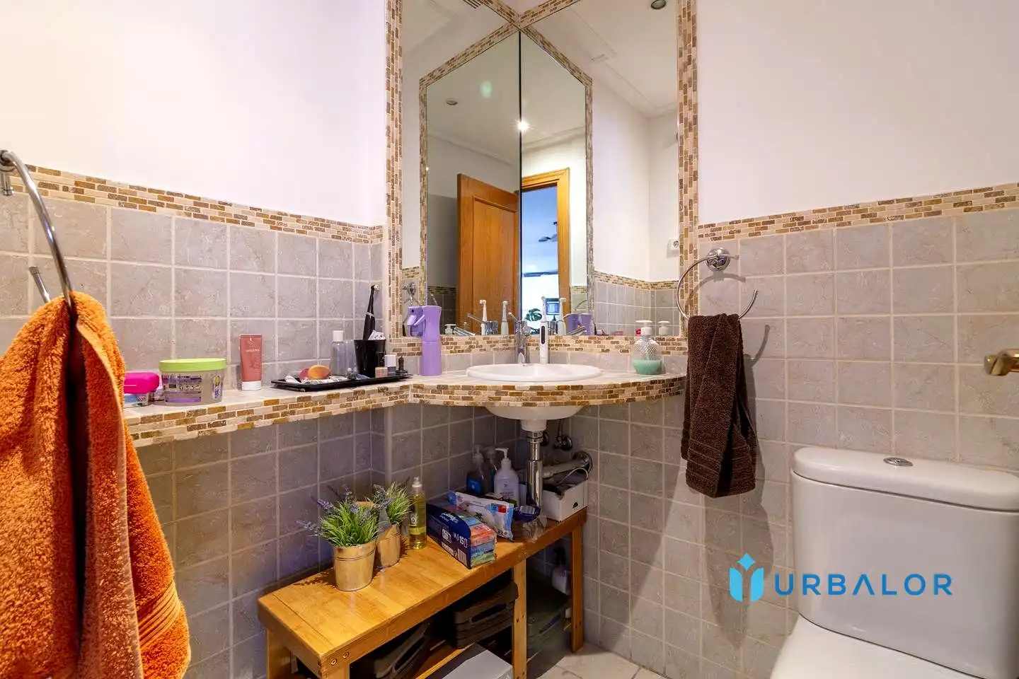 Baño de Dúplex en venta en Alcorcón con Aire acondicionado, Calefacción y Parquet