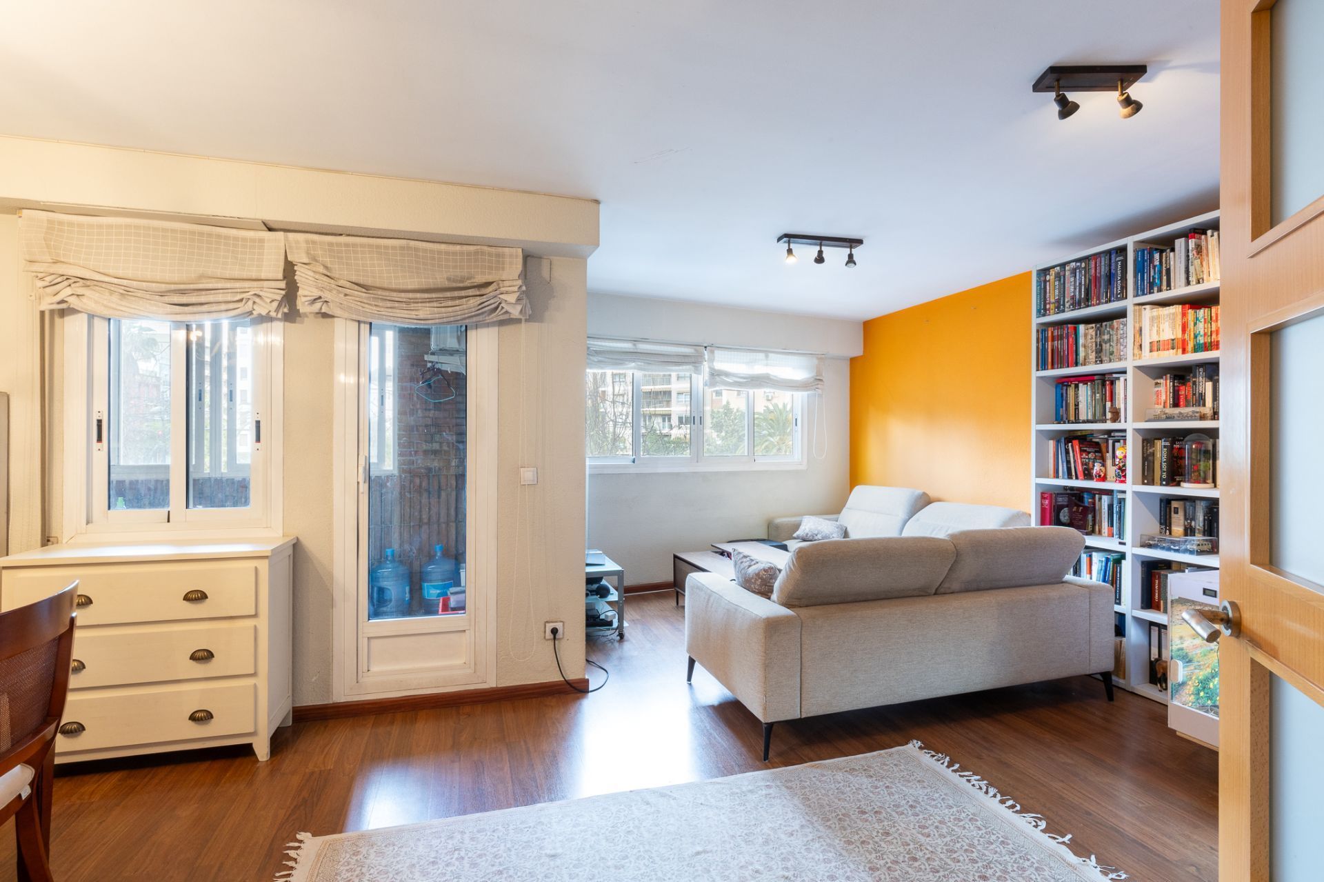 Sala de estar de Piso en venta en  Valencia Capital con Terraza y Amueblado