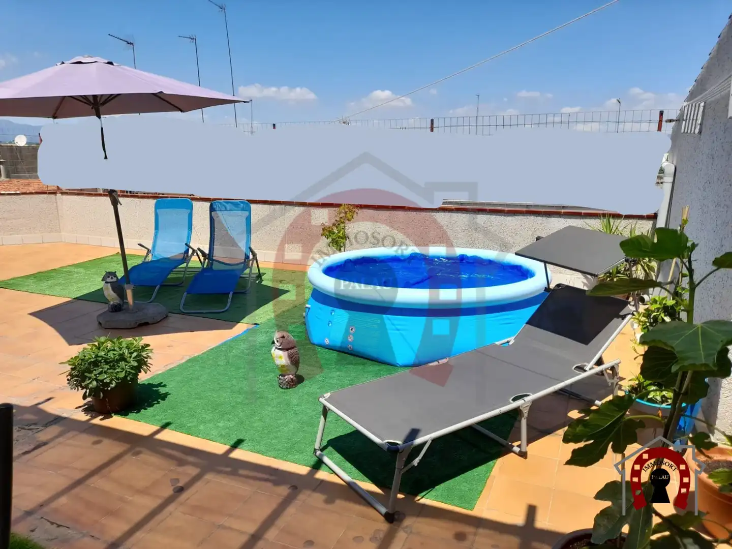 Terraza de Ático en venta en Santa Perpètua de Mogoda con Aire acondicionado, Calefacción y Terraza