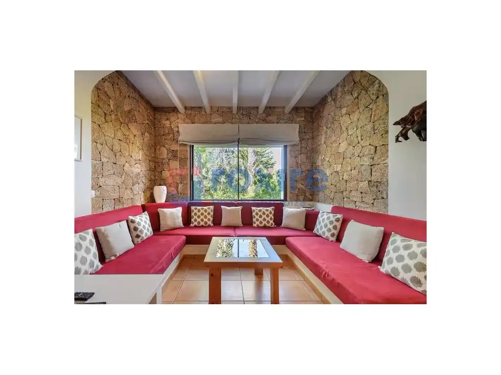 Sala de estar de Casa o chalet de alquiler en Sant Josep de sa Talaia con Aire acondicionado, Jardín privado y Terraza