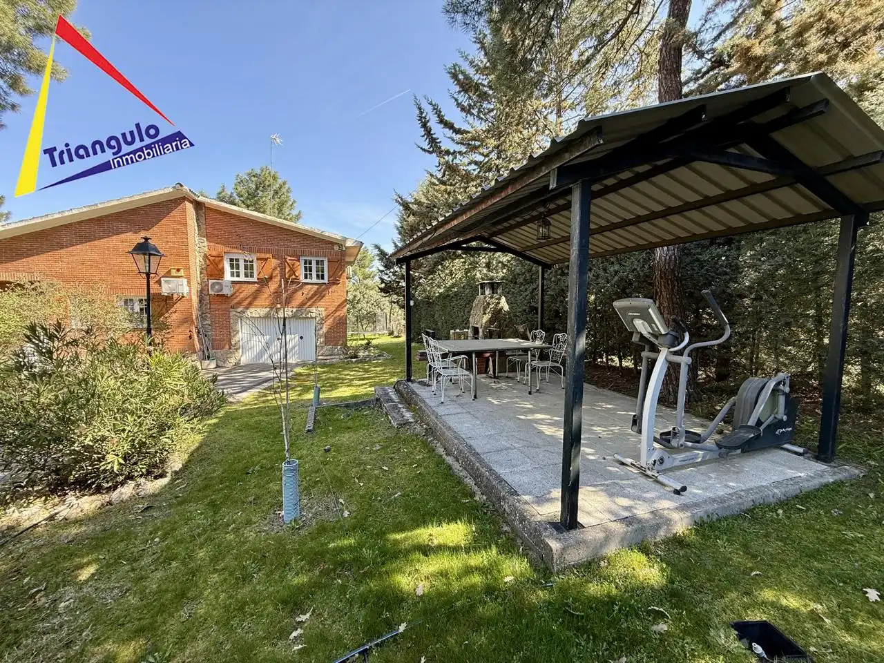 Terraza de Casa o chalet en venta en Marugán con Aire acondicionado, Calefacción y Jardín privado