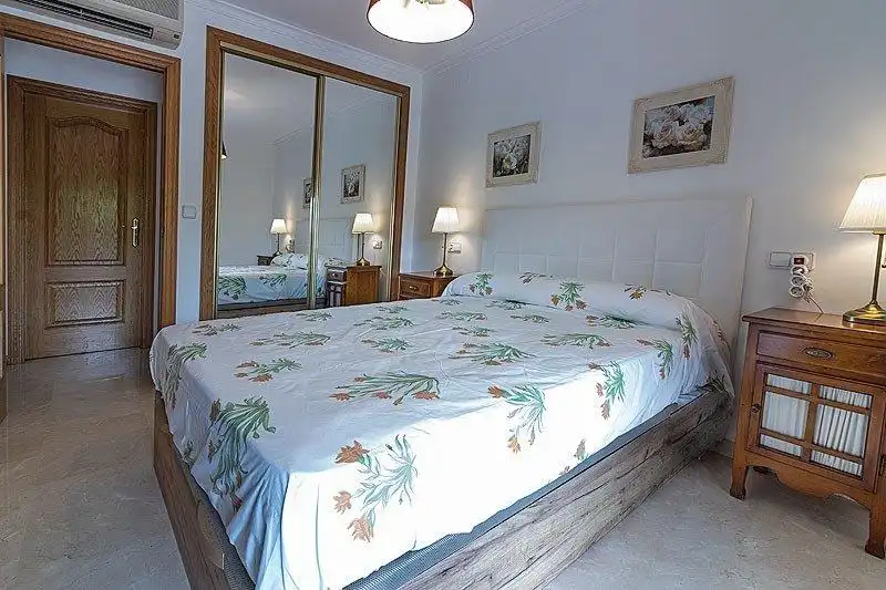 Habitación de Apartamento de alquiler en Jávea / Xàbia con Aire acondicionado, Jardín privado y Terraza