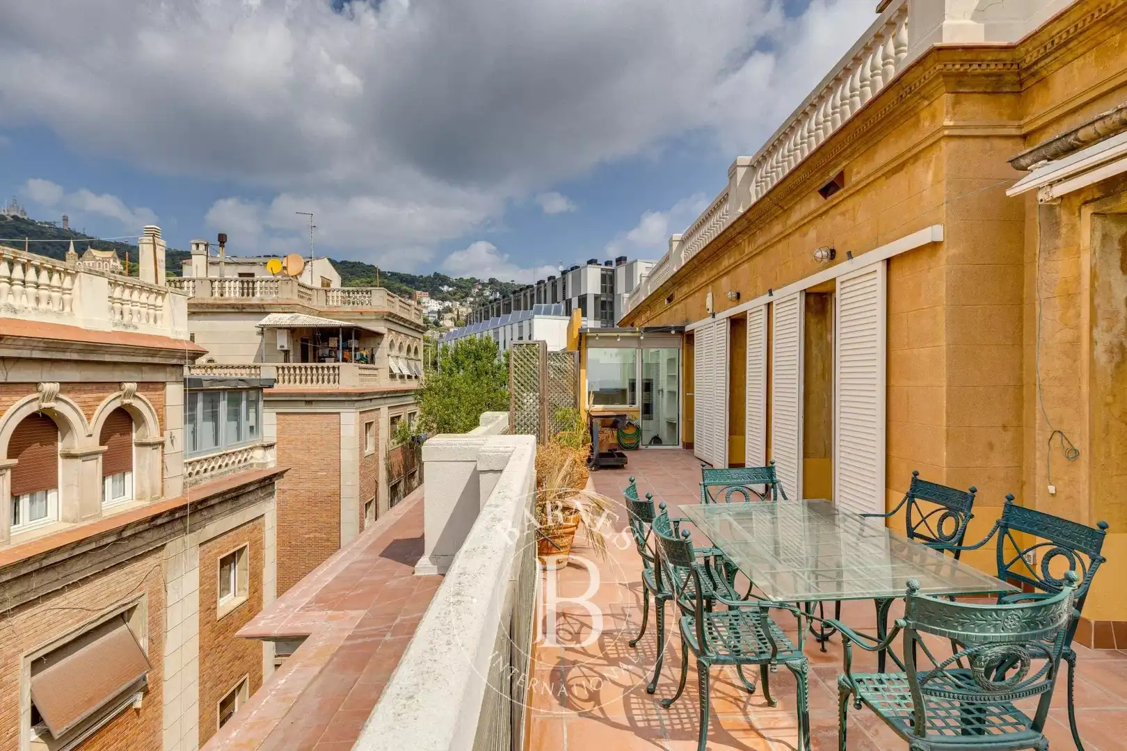 Terrasse von Wohnung zur Miete in Barcelona mit Klimaanlage, Heizung und Terrasse