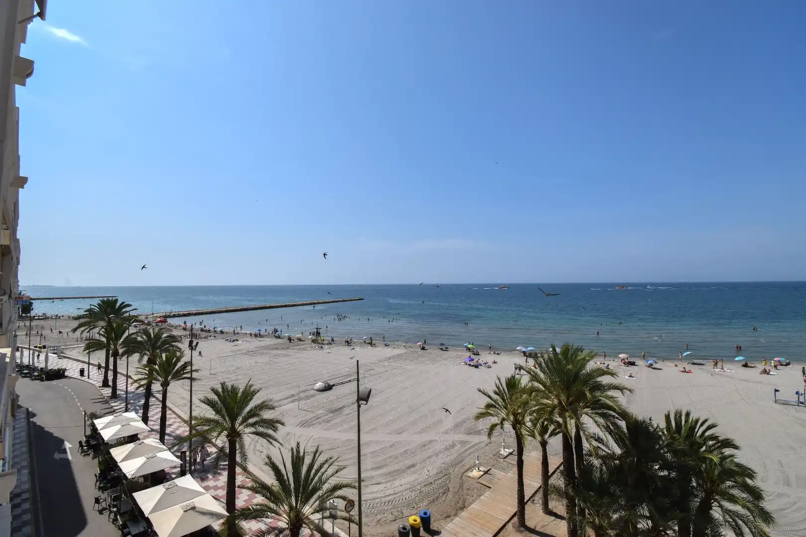 Vista exterior de Apartament de lloguer en Santa Pola amb Aire condicionat, Calefacció i Terrassa
