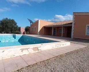 Swimming pool of House or chalet for sale in Villena  with Heating and Swimming Pool