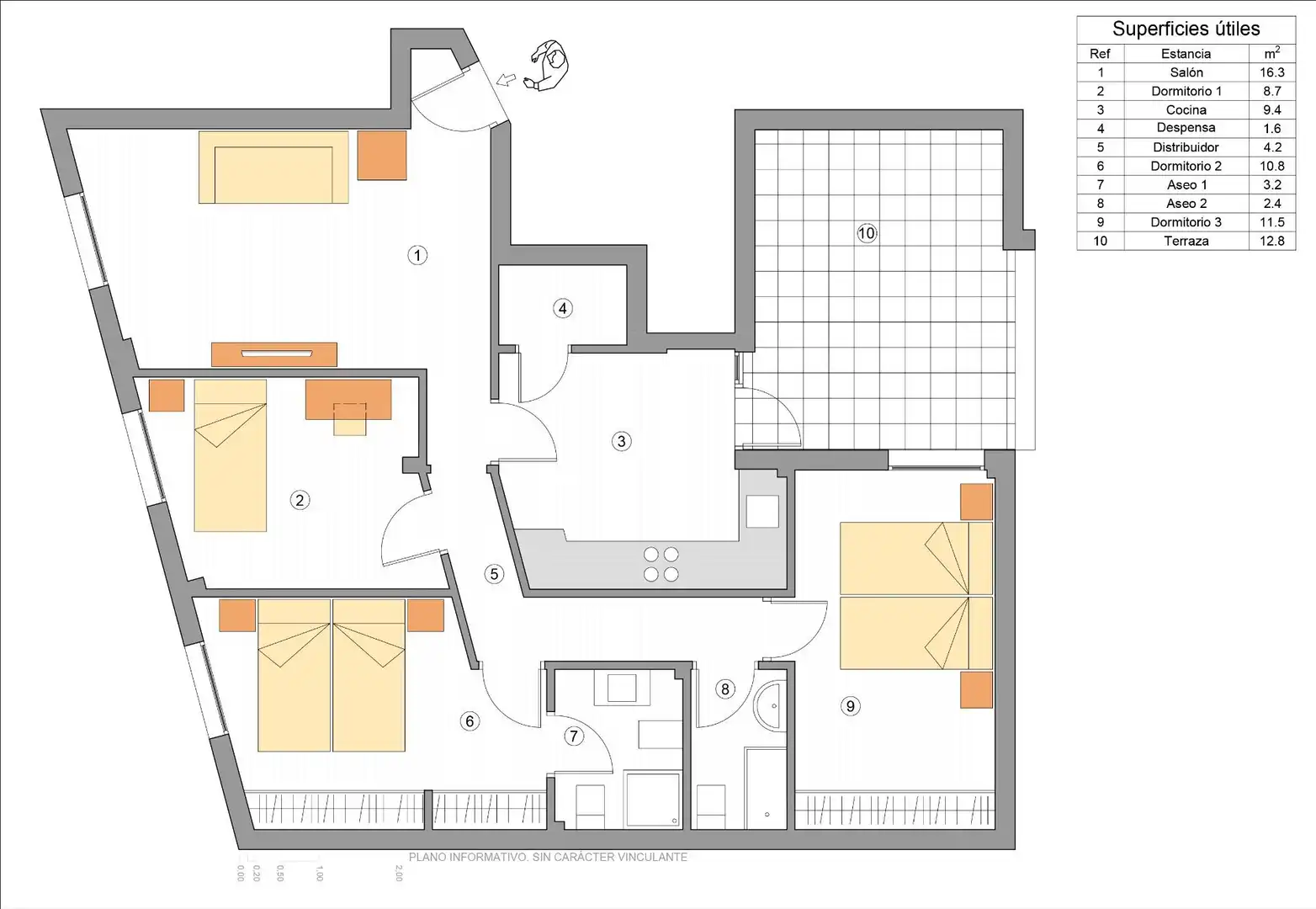 Appartement avec ascenseur à vendre à Calle de la Cirujeda 19, imagen 7