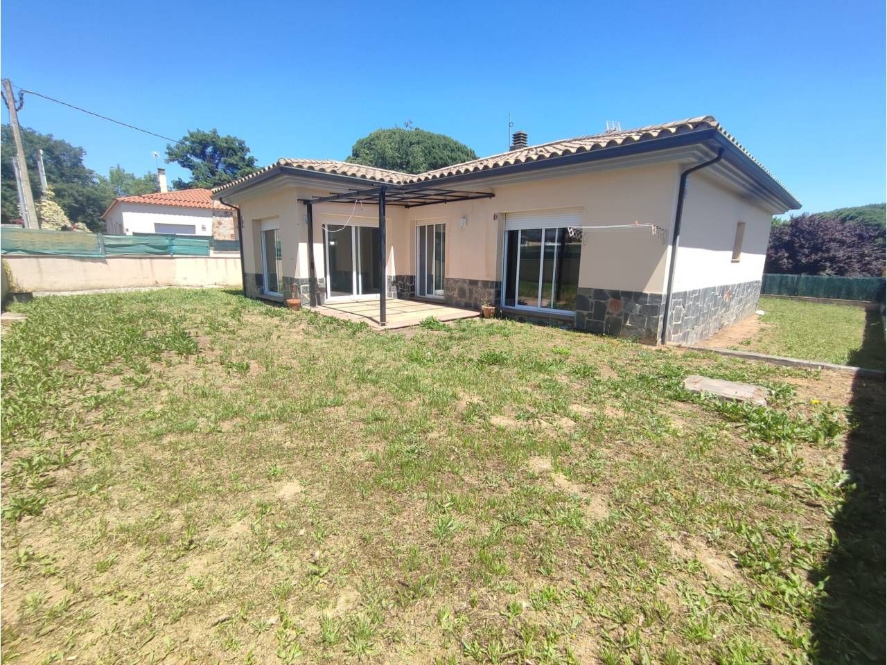 Exterior view of House or chalet for sale in Caldes de Malavella  with Heating, Private garden and Terrace