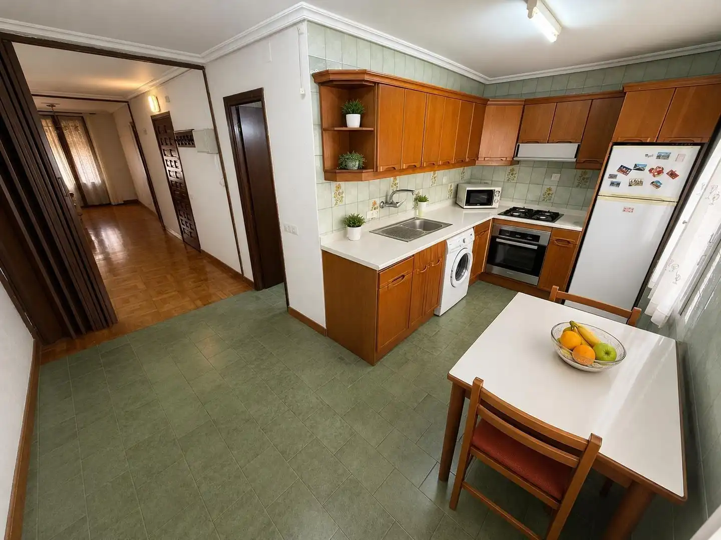 Cuina de Apartament en venda en Estella / Lizarra amb Parquet i Balcó