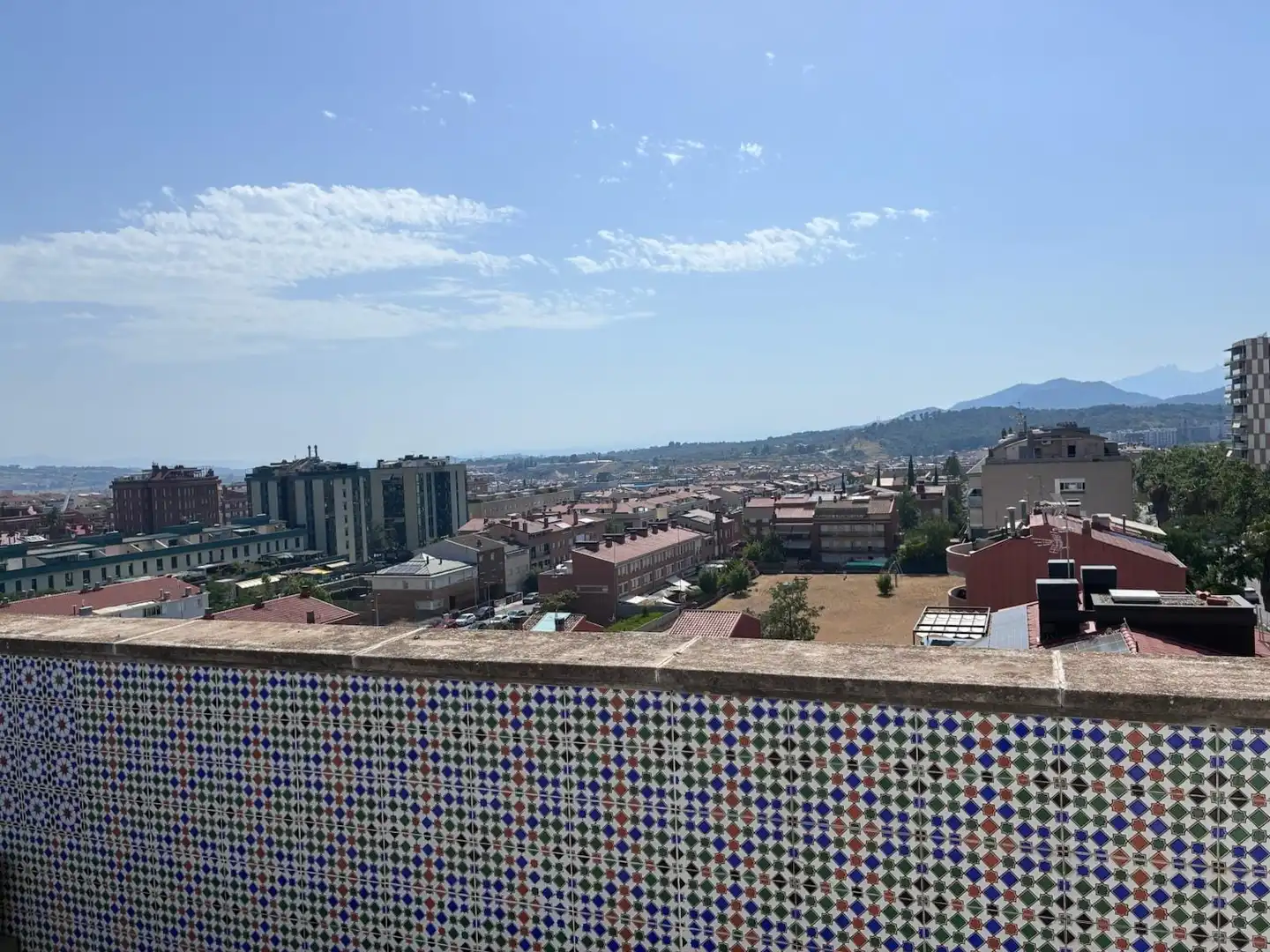 Vista exterior de Àtic en venda en Terrassa amb Calefacció, Terrassa i Traster