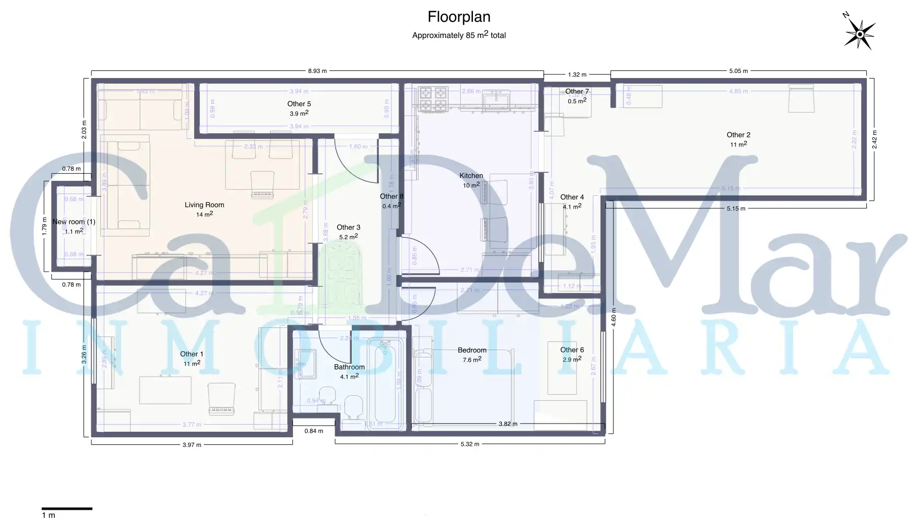 Flat with terrace for sale in Carrer Trevijano 47, imagen 35