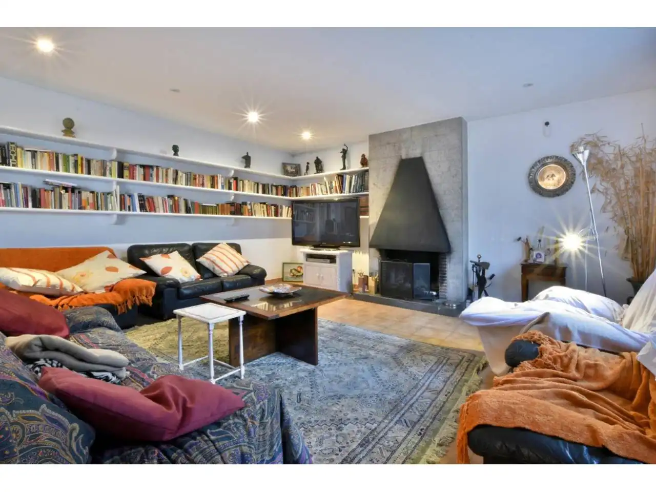 Sala de estar de Casa o chalet en venta en Matadepera con Calefacción, Jardín privado y Terraza
