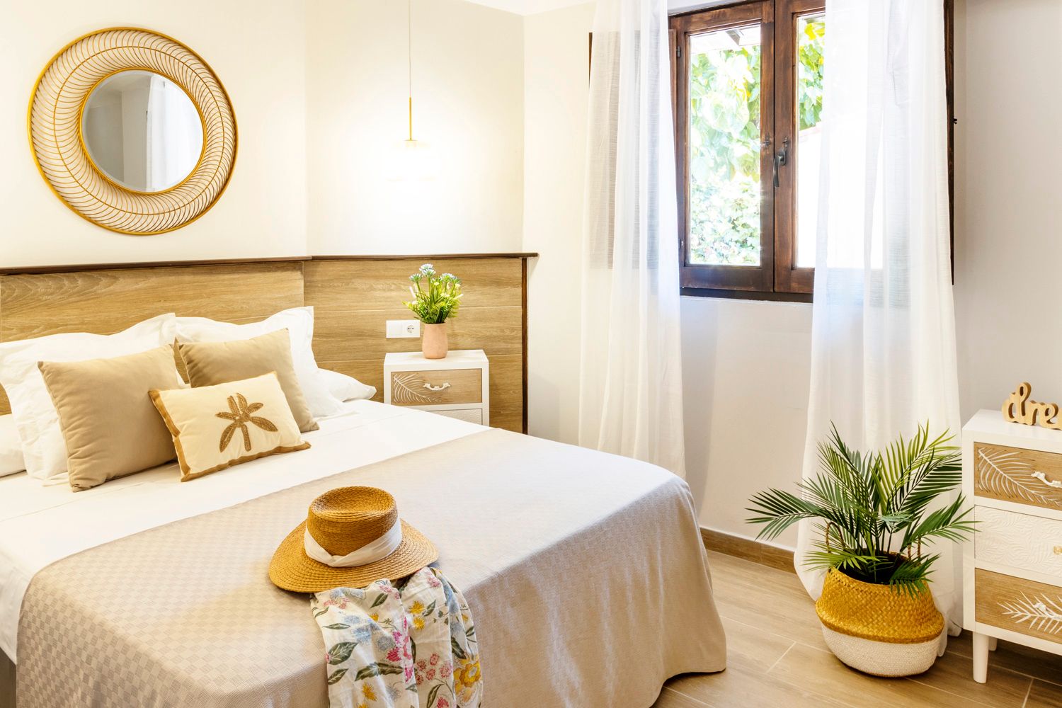 Bedroom of Apartment to rent in Altafulla  with Air Conditioner, Heating and Private garden
