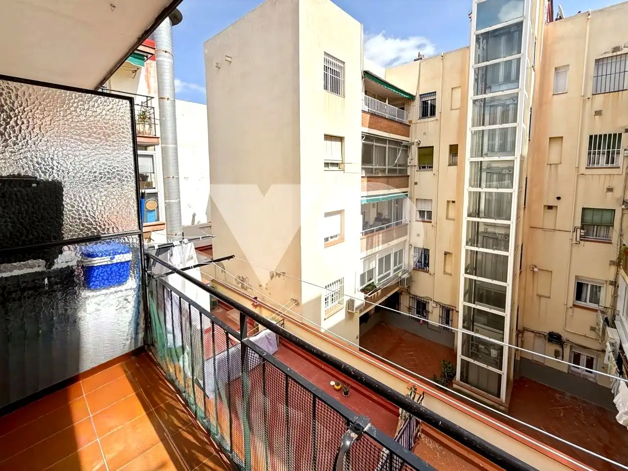 Balcony of Flat for sale in Madrid  with Heating