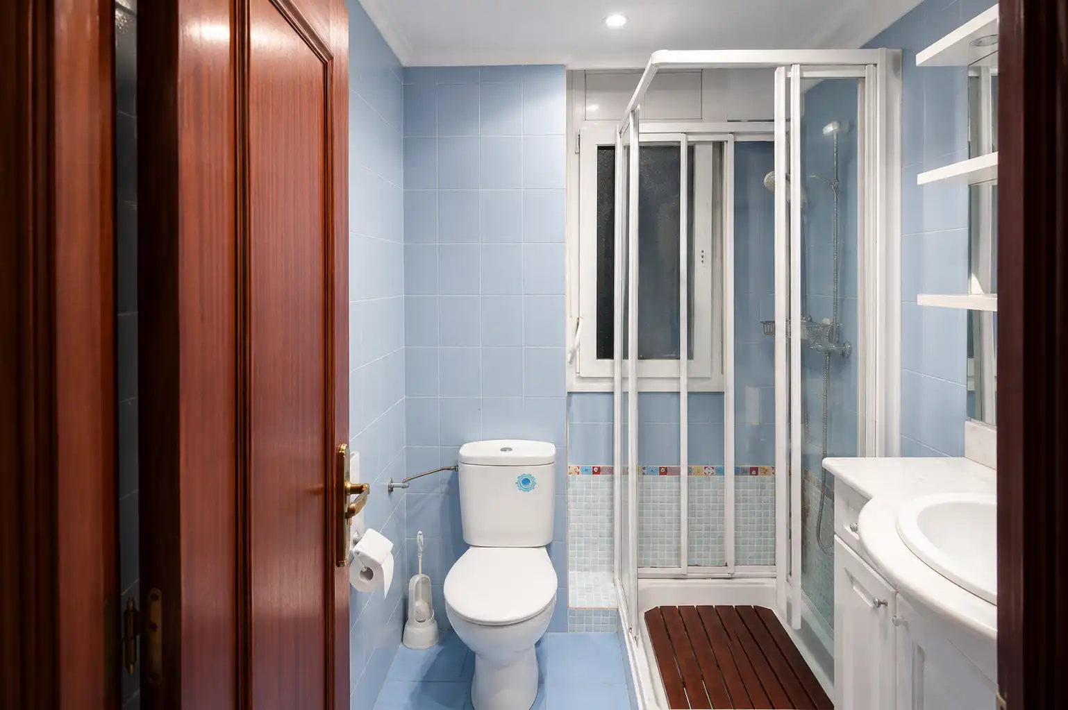 Badezimmer von Wohnung zur Miete in Santander mit Heizung, Terrasse und Möbliert