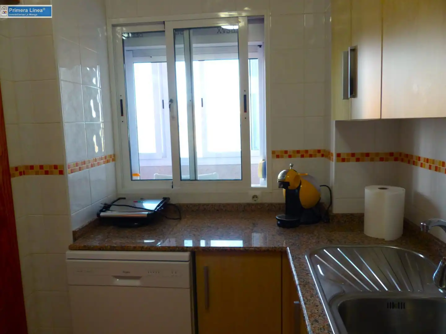 Cuina de Apartament en venda en Cartagena amb Terrassa, Moblat i Balcó