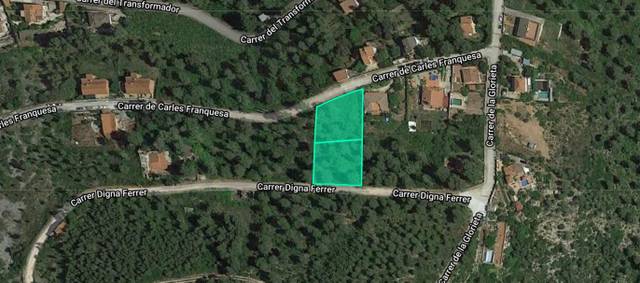 Terreno en Venta en C/ Carles Franquesa en Subirats