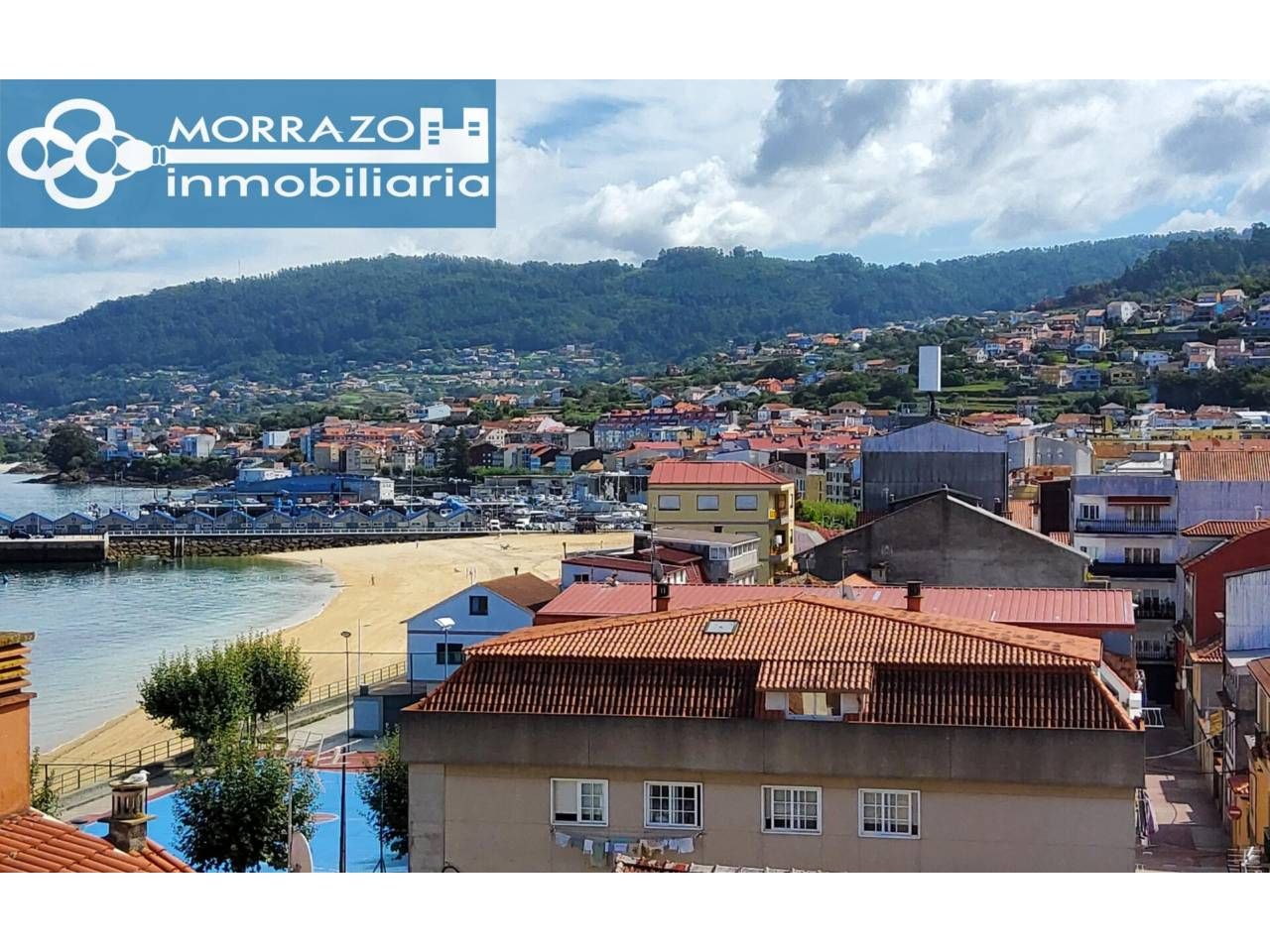 Exterior view of Flat for sale in Bueu  with Terrace, Storage room and Balcony