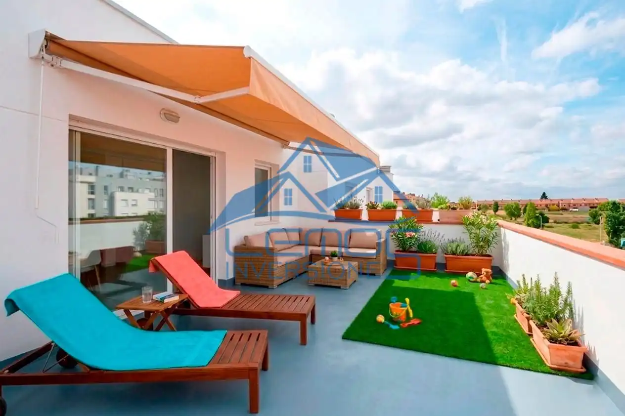 Terrasse von Wohnung zum Verkauf in Chozas de Abajo mit Terrasse