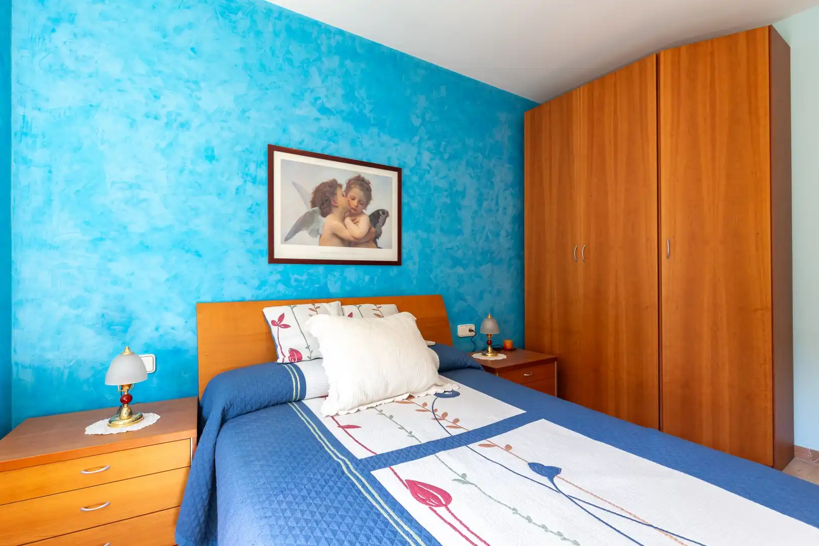 Schlafzimmer von Country house zum Verkauf in Rubí mit Klimaanlage, Heizung und Terrasse