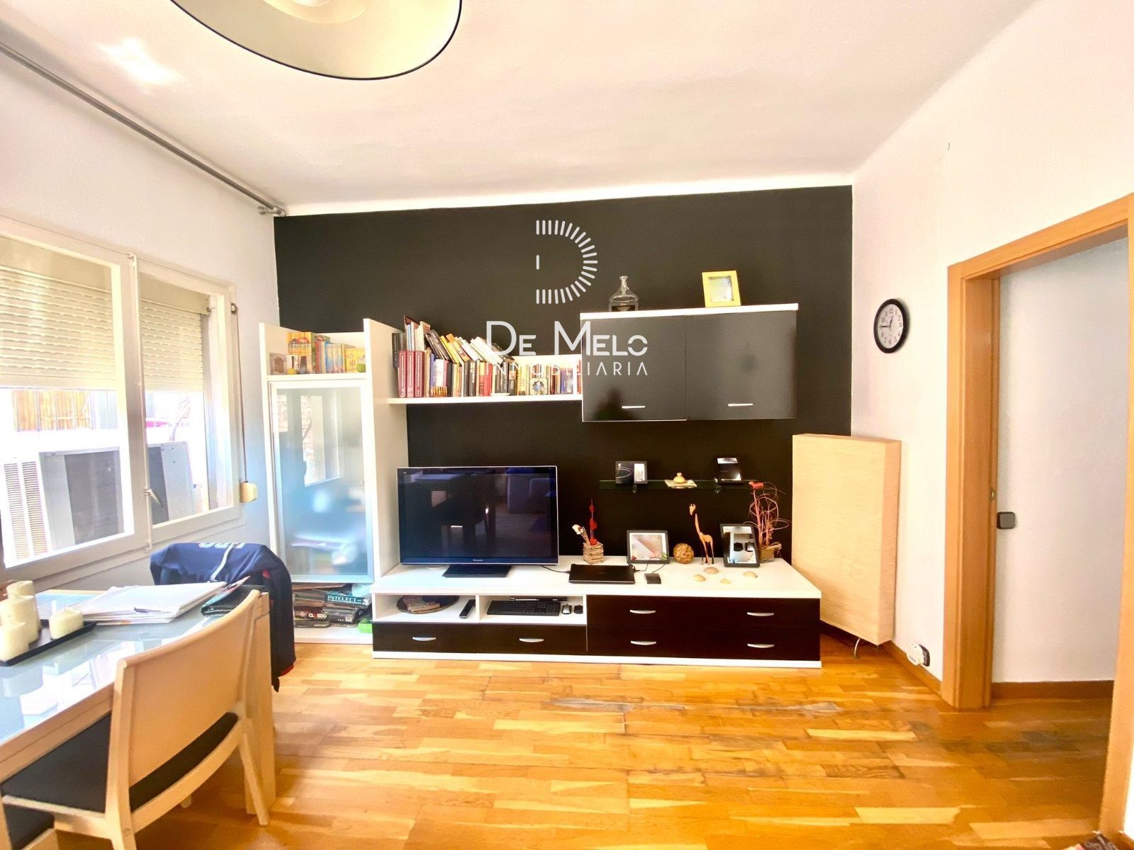 Sala d'estar de Pis en venda en  Barcelona Capital amb Aire condicionat, Calefacció i Parquet