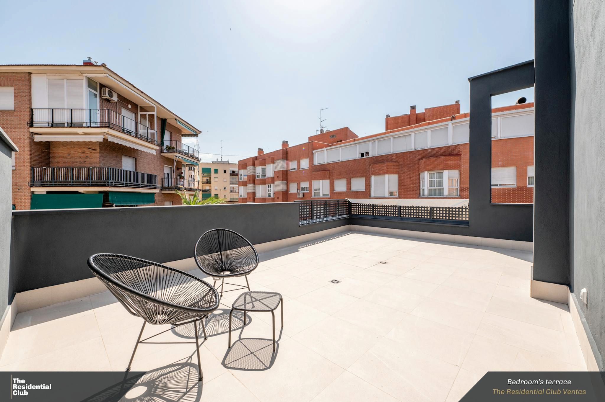 Terrassa de Pis de lloguer en  Madrid Capital amb Aire condicionat, Calefacció i Moblat