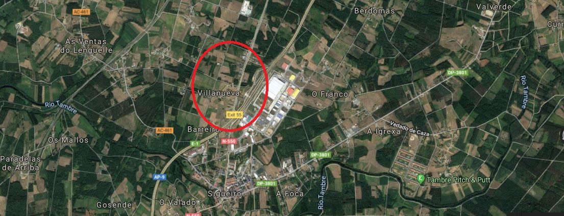 Terreny industrial en venda en Oroso