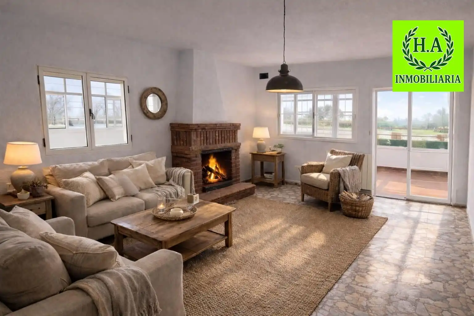 Sala de estar de Casa o chalet de alquiler en San Agustín del Guadalix