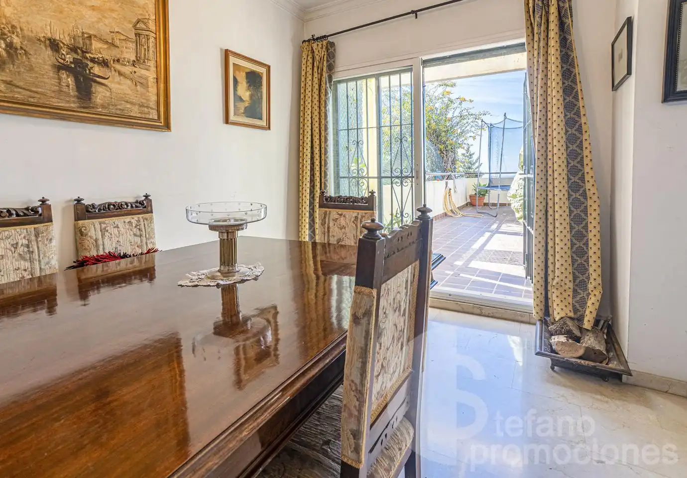 Comedor de Casa adosada en venta en Málaga con Aire acondicionado, Jardín privado y Terraza
