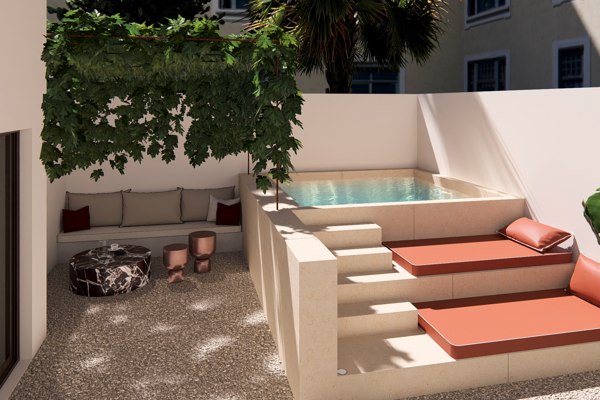 Terraza de Planta baja en venta en  Palma de Mallorca con Aire acondicionado y Piscina
