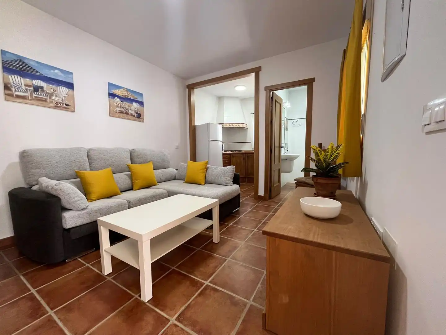 Sala de estar de Casa o chalet de alquiler en Chiclana de la Frontera