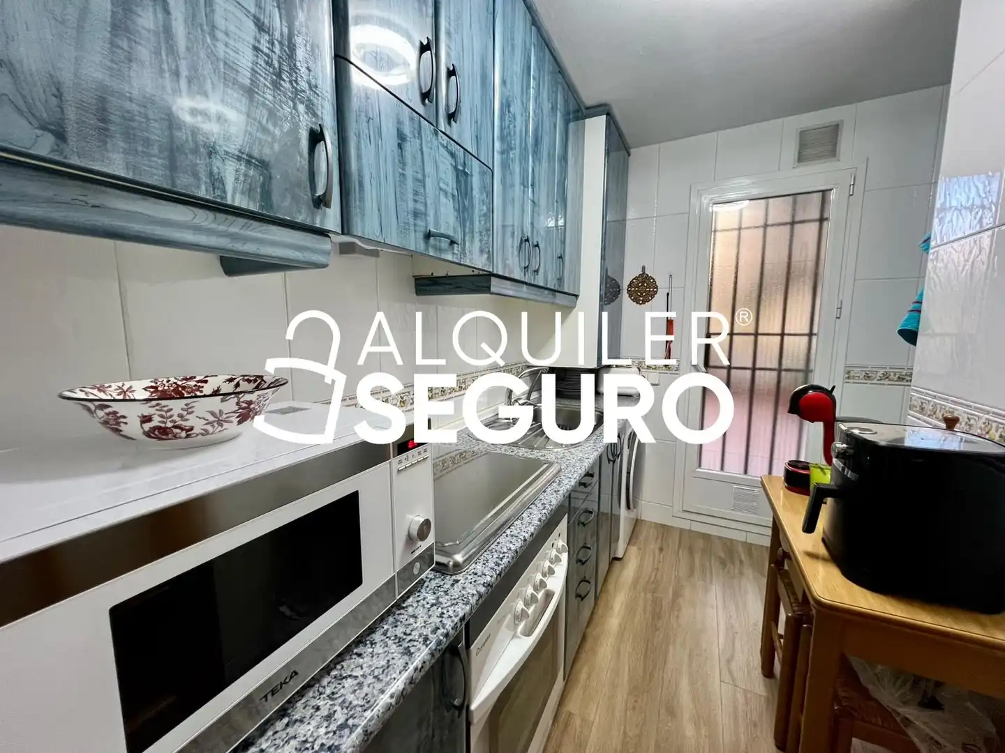 Küche von Wohnung zur Miete in Madrid mit Heizung und Möbliert