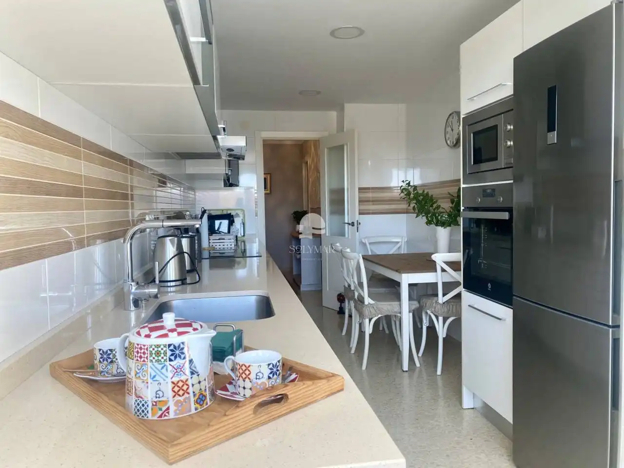 Cocina de Piso de alquiler en Vélez-Málaga con Aire acondicionado, Terraza y Amueblado